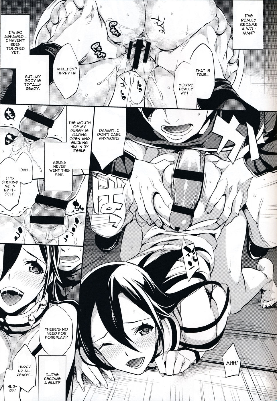 Hentai Manga Comic-C9-14 TS~Kirito-chan no Avatar wa Random Nyotai-Read-18